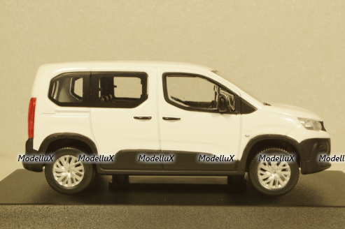 Peugeot Rifter van 2018, white, 479062, Norev 1:43
