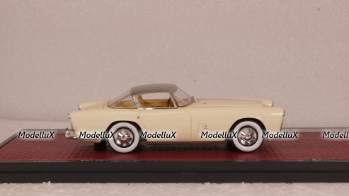 Dodge Storm Zeder Z-250 Bertone 1953 white, Matrix 1:43