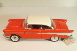 Chevrolet Bel Air 1957, red/white roof, Franklin Mint 1:24
