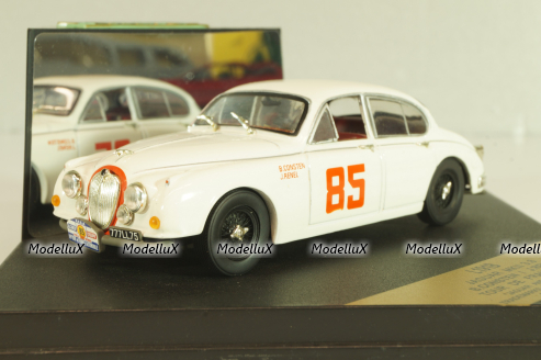 Jaguar MKII 3,8 #85 Tour de France 1961, B.Consten/J.Renel, white, L191B, Vitesse 1:43