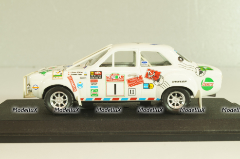 Ford Escort 1850 TC #1, winner London-Mexico 1995, white, 513, Trofeu 1:43