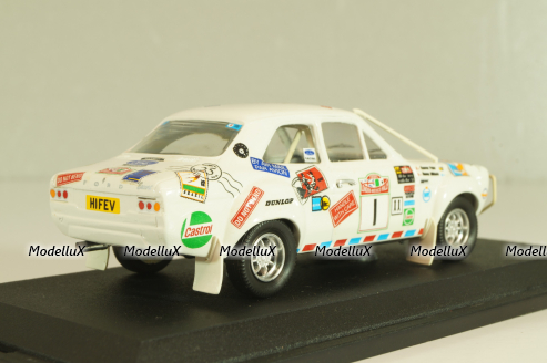 Ford Escort 1850 TC #1, winner London-Mexico 1995, white, 513, Trofeu 1:43
