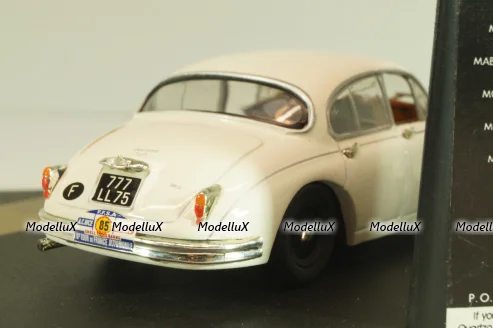 Jaguar MKII 3,8 #85 Tour de France 1961, B.Consten/J.Renel, white, L191B, Vitesse 1:43