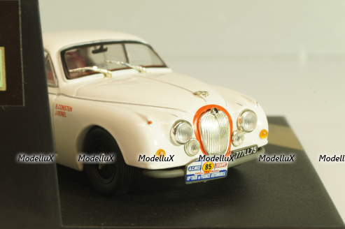 Jaguar MKII 3,8 #85 Tour de France 1961, B.Consten/J.Renel, white, L191B, Vitesse 1:43