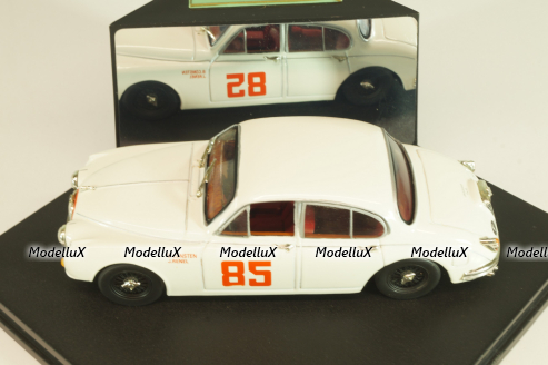 Jaguar MKII 3,8 #85 Tour de France 1961, B.Consten/J.Renel, white, L191B, Vitesse 1:43