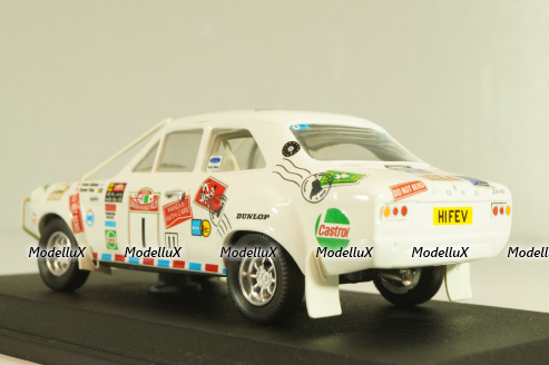 Ford Escort 1850 TC #1, winner London-Mexico 1995, white, 513, Trofeu 1:43
