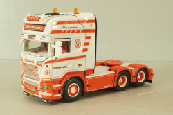 Scania R6 Topline 6x2 2004, white/red, 01-1547, WSI 1:50 