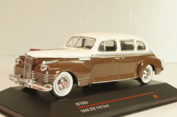 Зис-110 Такси 1948, коричневый/белый, IST093, IST 1:43