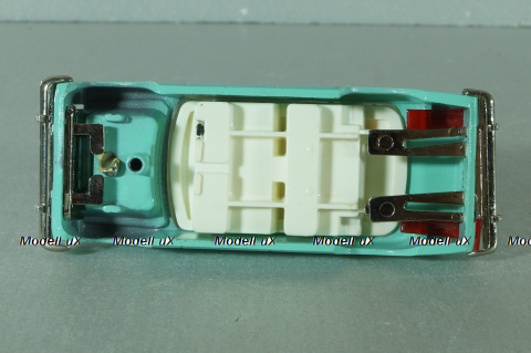 Москвич-408 А1, бирюзовый, Тантал/Радон 1:43