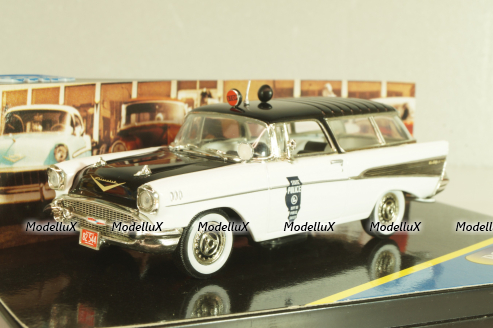 Chevrolet Bel Air Nomand Illinois State Highway Patrol 1957, Police, CPC99002, Vitesse 1:43