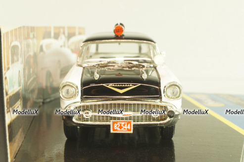 Chevrolet Bel Air Nomand Illinois State Highway Patrol 1957, Police, CPC99002, Vitesse 1:43