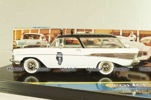 Chevrolet Bel Air Nomand Illinois State Highway Patrol 1957, Police, CPC99002, Vitesse 1:43
