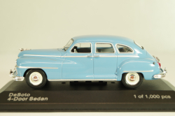 DeSoto 4-Door Sedan 1946, light blue, WB282, WhiteBox 1:43