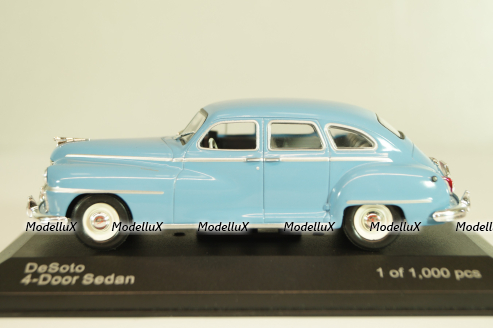 DeSoto 4-Door Sedan 1946, light blue, WB282, WhiteBox 1:43