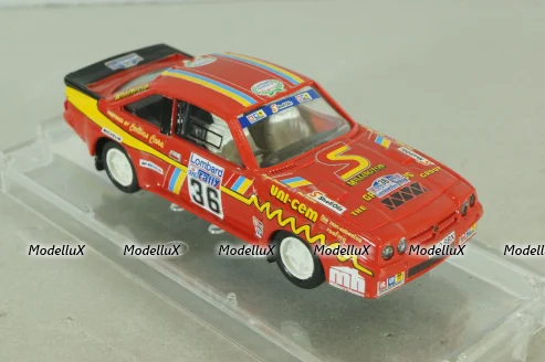 Opel Manta 400 #36 R.A.C. rally 1984 with 2 figuren, red, SM20, Vitesse 1:43