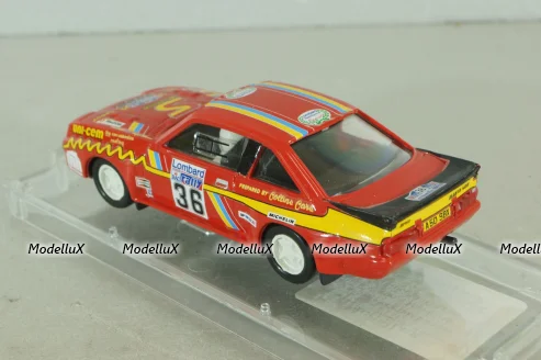 Opel Manta 400 #36 R.A.C. rally 1984 with 2 figuren, red, SM20, Vitesse 1:43