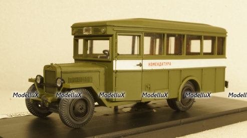 Зис-8 Комендатура, Автобус с уменьшенной базой, Miniclassic 1:43