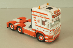 Scania R6 Topline 6x2 2004, white/red, 01-1547, WSI 1:50 