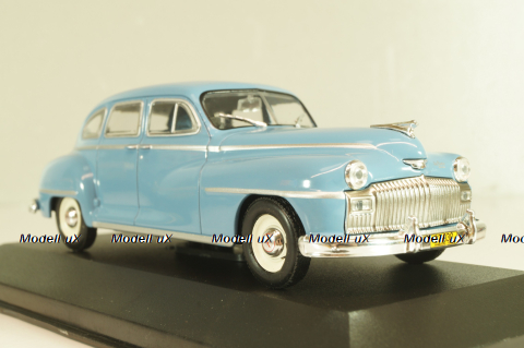 DeSoto 4-Door Sedan 1946, light blue, WB282, WhiteBox 1:43