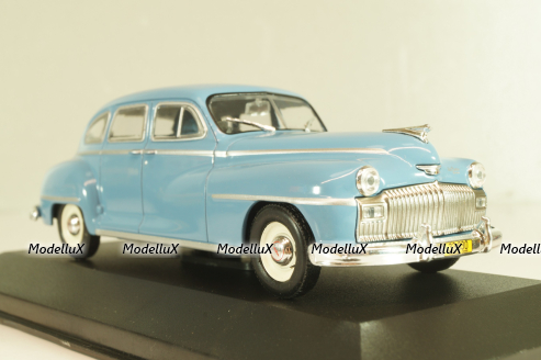 DeSoto 4-Door Sedan 1946, light blue, WB282, WhiteBox 1:43