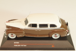Зис-110 Такси 1948, коричневый/белый, IST093, IST 1:43