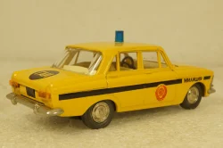 Москвич-408, милиция, апрель 85г., Тантал/Радон 1:43