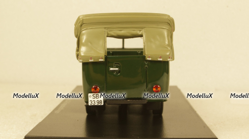 HANOMAG L28GRUKW POLIZEI GERMANY 1955 POLICE, AutoCult 1:43