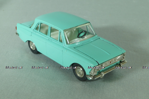 Москвич-408 А1, бирюзовый, Тантал/Радон 1:43