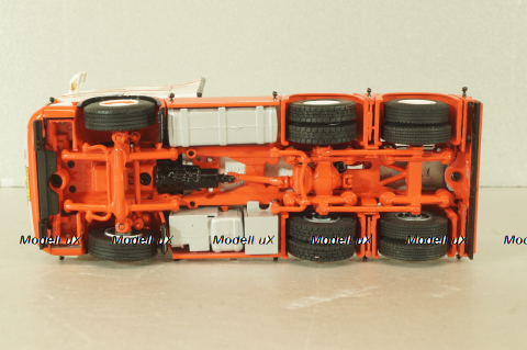 Scania R6 Topline 6x2 2004, white/red, 01-1547, WSI 1:50 