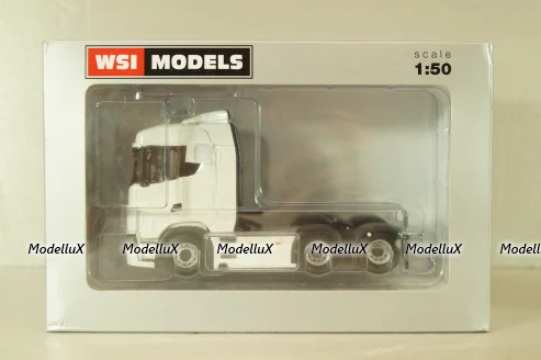 Scania Normal/CS20N 6x2 Tag axle 2004, white, 03-2006, WSI 1:50