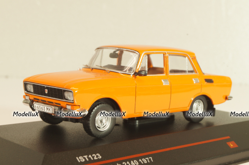 Москвич-2140 1977, orange, IST123, IST 1:43