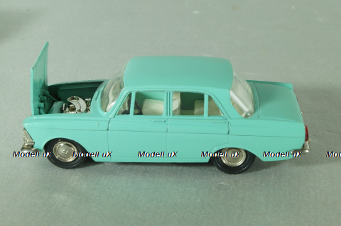 Москвич-408 А1, бирюзовый, Тантал/Радон 1:43