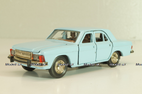 Газ-3102 Волга, голубая, Тантал/Радон 1:43