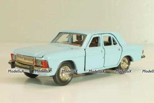 Газ-3102 Волга, голубая, Тантал/Радон 1:43