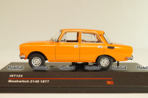 Москвич-2140 1977, orange, IST123, IST 1:43