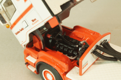 Scania R6 Topline 6x2 2004, white/red, 01-1547, WSI 1:50 