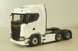 Scania Normal/CS20N 6x2 Tag axle 2004, white, 03-2006, WSI 1:50