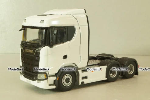 Scania Normal/CS20N 6x2 Tag axle 2004, white, 03-2006, WSI 1:50