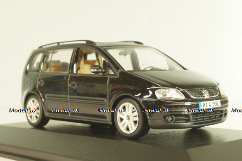 Volksvagen Touran 2003, black, 170099300F9R, Minichamps 1:43