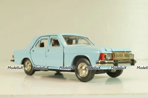 Газ-3102 Волга, голубая, Тантал/Радон 1:43
