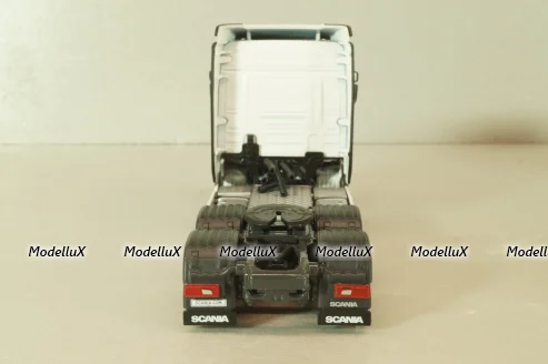 Scania Normal/CS20N 6x2 Tag axle 2004, white, 03-2006, WSI 1:50