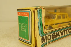 Москвич-408, милиция, апрель 85г., Тантал/Радон 1:43