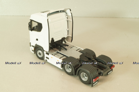 Scania Normal/CS20N 6x2 Tag axle 2004, white, 03-2006, WSI 1:50