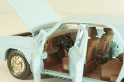 Газ-3102 Волга, голубая, Тантал/Радон 1:43