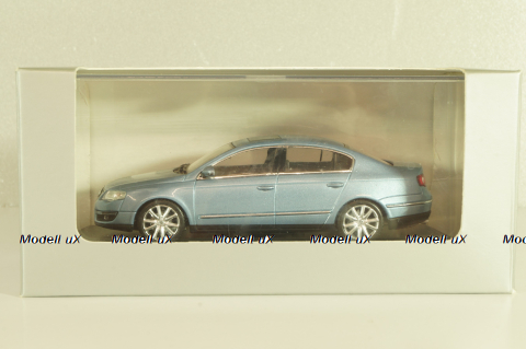 Volkswagen Passat(B6)  2005, light blue, 3C0099300Y7R, Minichamps 1:43