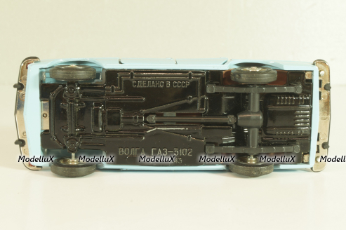 Газ-3102 Волга, голубая, Тантал/Радон 1:43