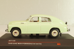 Газ-М20 Победа 1949, салатовая, IST130, IST 1:43