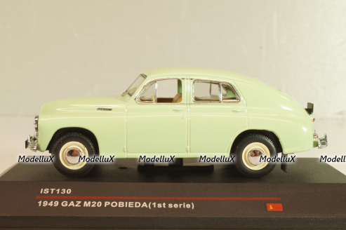 Газ-М20 Победа 1949, салатовая, IST130, IST 1:43