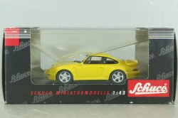 Porsche 911 (993) turbo 1995, yellow, 04113, Schuco 1:43