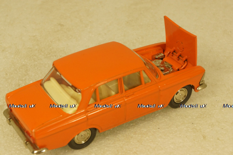 Москвич-412 А2, оранжевый,Тантал/Радон 1:43